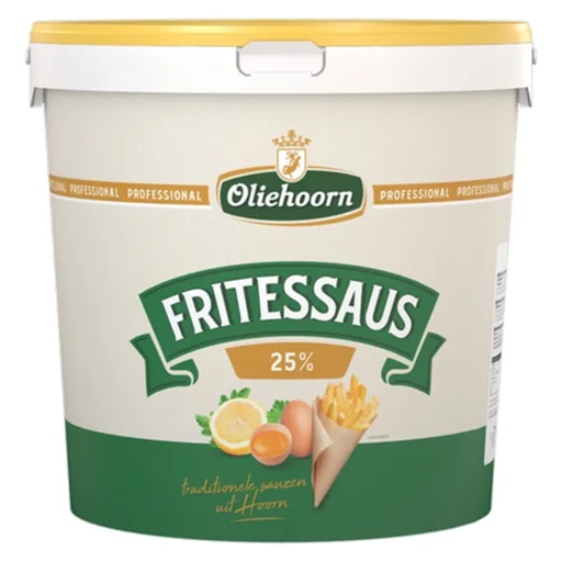 [25312] Frietsaus 25 % Oliehoorn 10 L