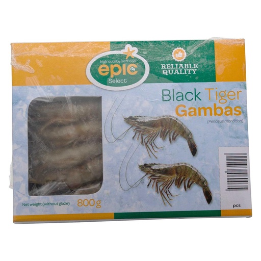 [146545] Gamba Black Tiger 21-30 st Epic 800 gr
