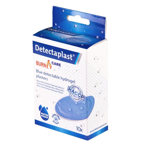 [91207] Hydrogel Pleisters Blauw 43 x 68 mm 10 st