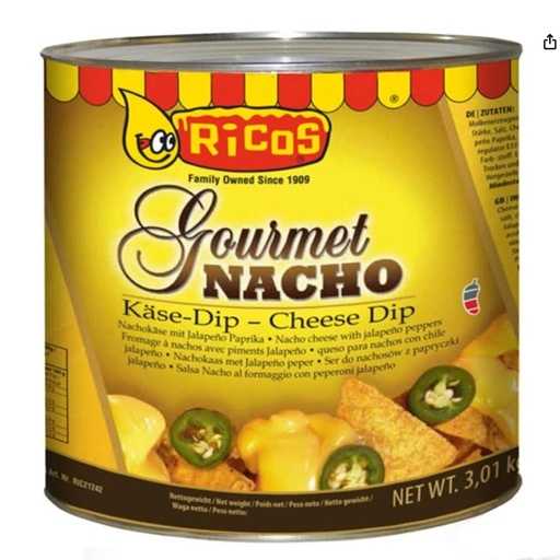 [319578] Cheese Dipsaus Ricos Blik 3kg