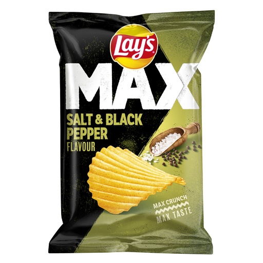 [3195471] Chips Salt & Black Pepper Max Lays 20 x 40 gr