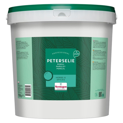 [39060] Peterselie Gesneden Verstegen Emmer 750 gr