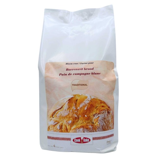 [32715] Bloem voor Boerenwit Brood C&B 2 kg