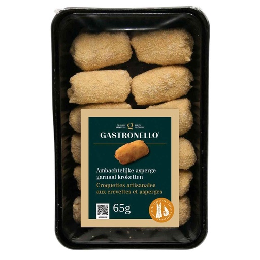 [1328735] Asperge Garnaalkroket Gastronello 12 x 65 gr