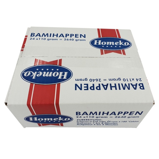 [13806] SNACK BAMI 24X110GR HOMEKO