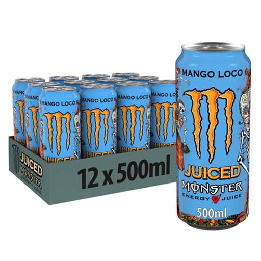 [71223] Monster Energy Juice Mango Loco 24 x 50 cl
