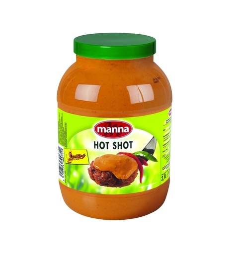 [26129] Hot Shot Saus Manna Pet 3 L