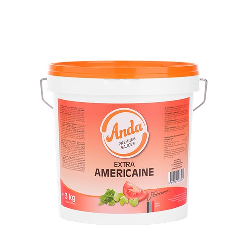[258112] Americaanse Saus Extra Anda Emmer 3 Kg