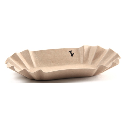 [812631] Karton Schalen Nr.1 Kraft Eco Is It (10,5 x 17,5) 250 st