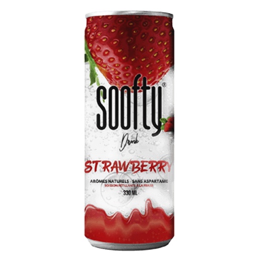 [710137] Soofty Aardbei Blik 24x33cl