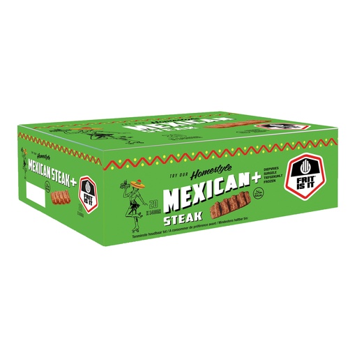 [118039] Steak Mexicain Halal + Frit is it 20 x 140 gr