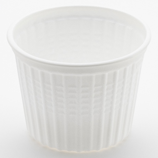 [840223] EPP Pot Wit Rond 115x85ml 473 ml Stang 25 st