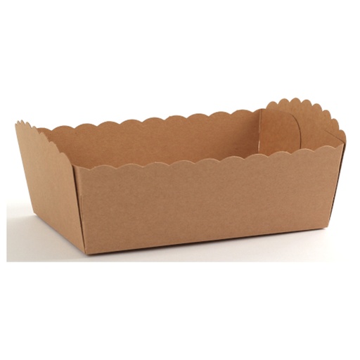 [81143] Karton Frietkorf Bruin nr 5 ECO (190x120x65) 100 st