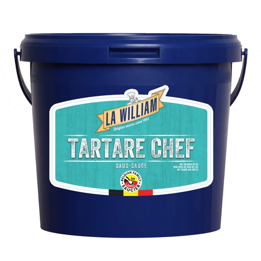 [25419] Tartaar Saus Chef La William Emmer 9,5 kg