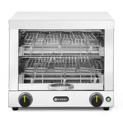 [90656] Tosti Apparaat + 6 klemmen Hendi - 262214