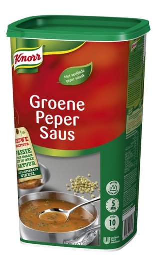 [40011] Peper Saus Groen Knorr Pot 1,2 kg