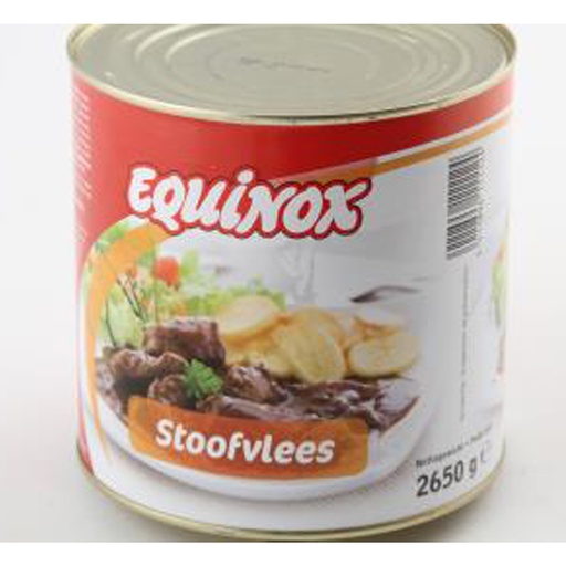 [22020] Stoofvlees Equinox Blik 2,65 kg