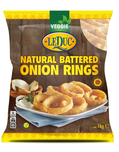 [160941] Ajuin Ringen Natural Battered Duca 1 kg