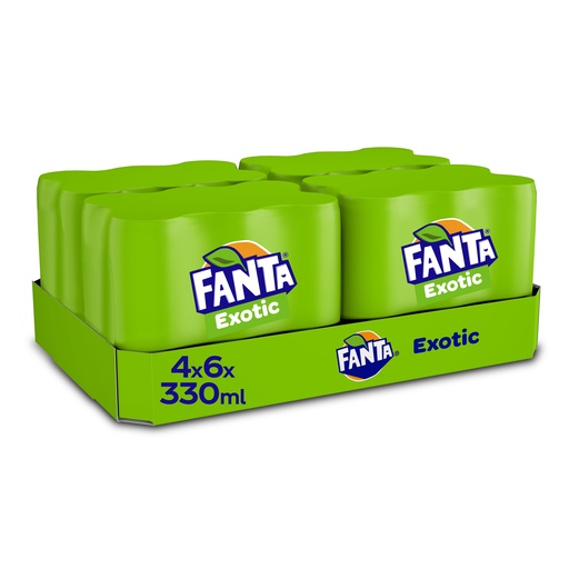 [710350] Fanta Exotic Can 24 x 33 cl