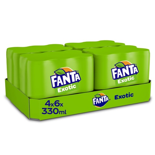 [710350] Fanta Exotic Can 24 x 33 cl