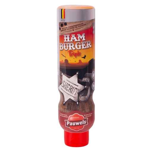 [25895] Hamburger Triple Saus Pauwels Tube 1 L