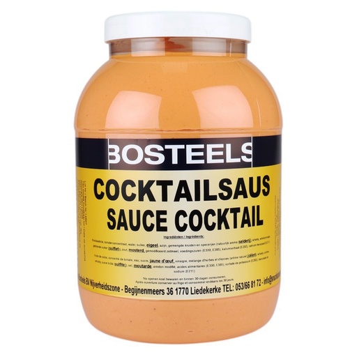 [259558] Sauce Cocktail Bosteels Pet 3 L