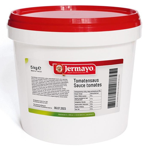 [25789] Tomaten Saus Jermayo Emmer 5 kg