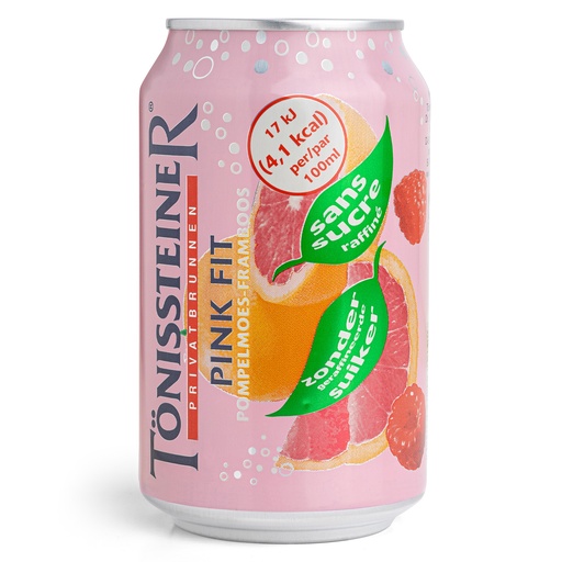 [710341] Tonissteiner Pink Fit Blik 24 x 33 cl
