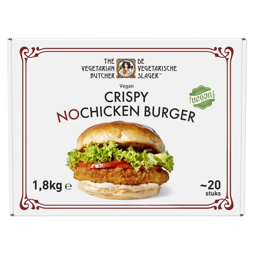 [113248] No Chicken Crispy Burger The Vegetarian Butcher 1,8 kg