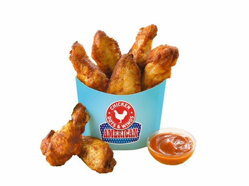 [118701] Dots & Wings American Style Ovi 5 x 600 gr