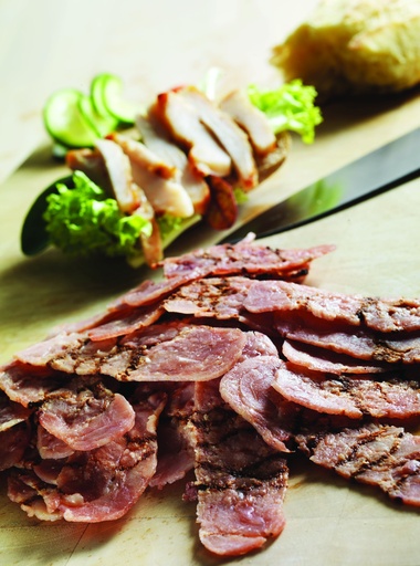 [116881] 1066311 Bacon de Dinde grillé Top Table 500 gr
