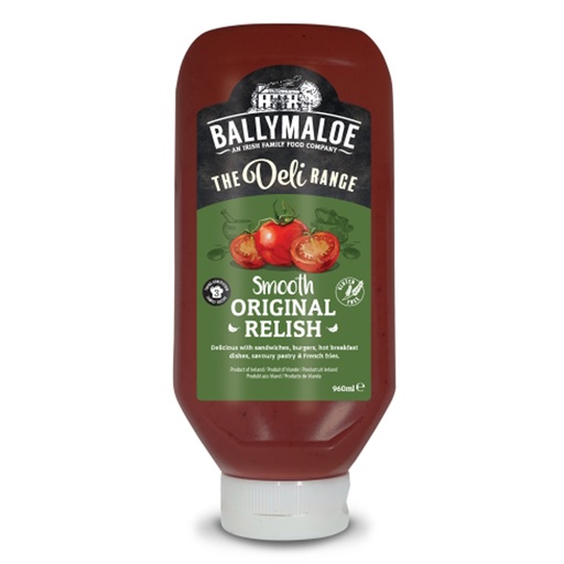 [PR/90040] Ballymalou Jalapeno Pepper Relish Deli LA1927 960 ml (kopie)