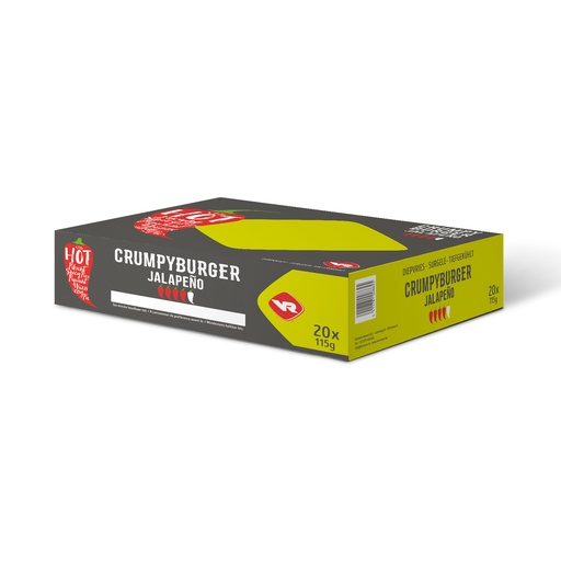 [113281] Crumpy Burger Jalapeno Vanreusel 20 x 115 gr