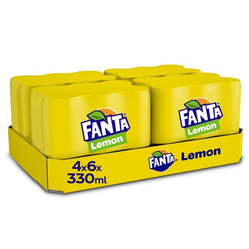 [71006] Fanta Lemon Blik 4 x 6 x33 cl