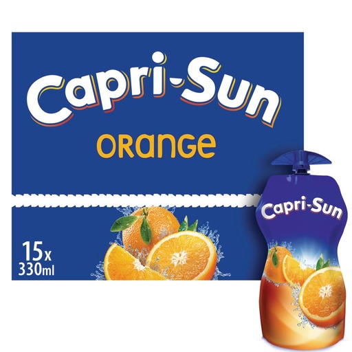 [71601] Capri Sun Orange 15 x 33 cl