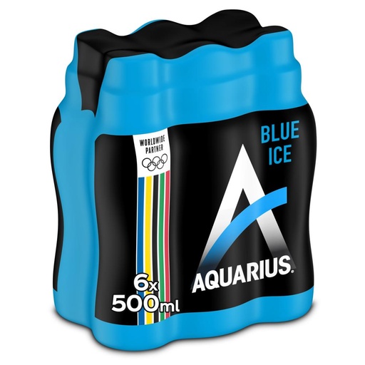 [710605] Aquarius Blue Ice Pet 24 x 50 cl