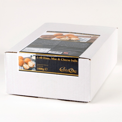 [135469] Ham Mac En Cheese Balls Castel D Oro 60 x 30 gr