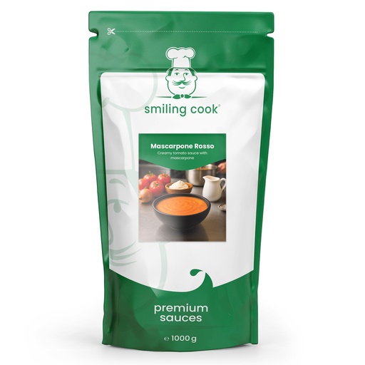 [14867] H25 Mascarpone Rosso Saus Smiling Cook 1 kg