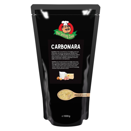 [14853] H8 Carbonara Saus Smiling Cook 1 kg