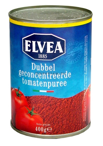 [52211] Tomates Puree 28/30% Elvea 800 gr