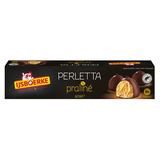 [PR/90418] Perletta Praline Ijsboerke 6 x 12 ml