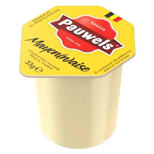 [27052] Mayonaise Porties Cups Pauwels 120 x 42 gr