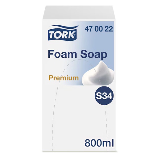 [909591] Handzeep Foam Soap Lux (Tork) (470022) 800 ml