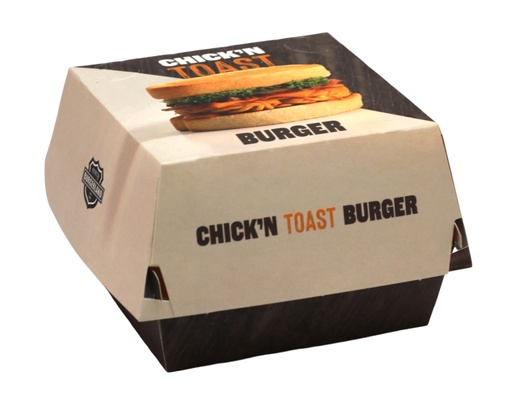 [840061] Chicken Toast Box 110 x 110 x 80 mm Burgerland 100 st