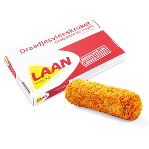 [13014] Vleeskroket Draadjes Laan 21 x 80 gr