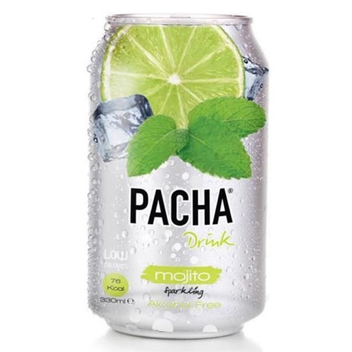 [710135] Pacha Drink Mojito Sparkling Can 24 x 33 cl