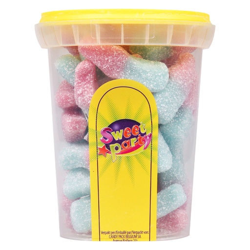 [317285] Sweet Party Cup Zure BGG Flessen 150 gr