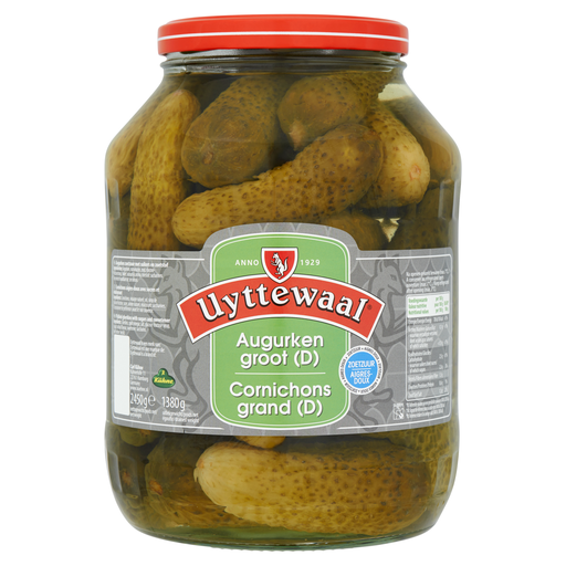[21010] Augurken Heel Groot Uyttewaal Glas 2,5 L