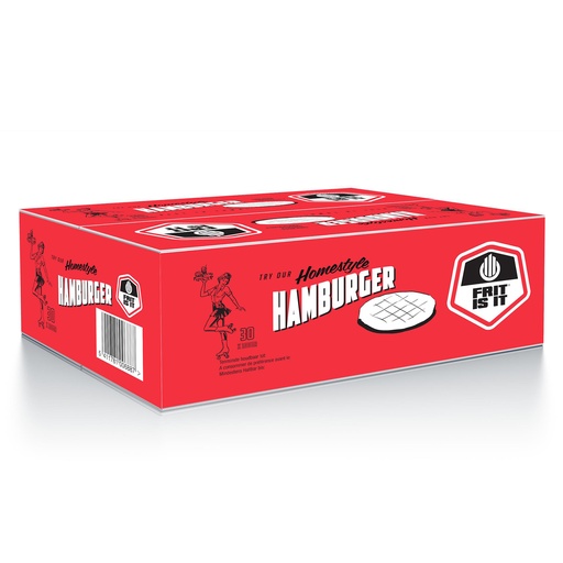 [113151] Hamburger Rood Frit is it 30 x 100 gr