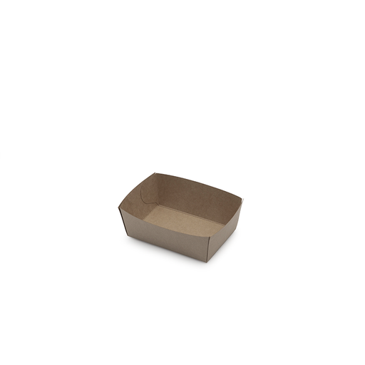 [811174] Karton Frietbak 92 Bruin Eco Is It 82x125x50 250 st